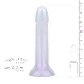 Mermaid Glitter Dildo - 14 cm