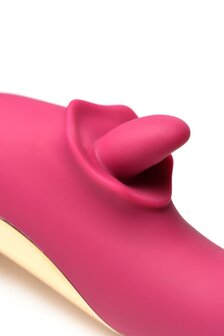 XR Brands - Tease &amp; Please Likkende &amp; Stotende Vibrator - Roze