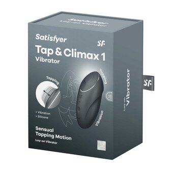 Satisfyer Tap &amp; Climax 1 - Grijs