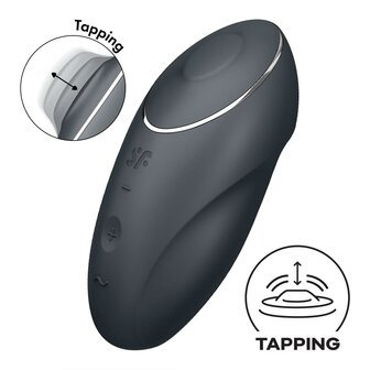 Satisfyer Tap &amp; Climax 1 - Grijs