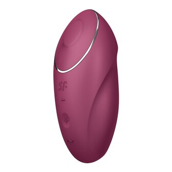 Satisfyer Tap &amp; Climax 1 - Rood