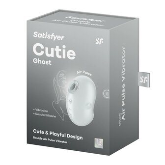 Satisfyer - Cutie Ghost - wit