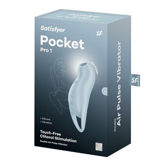 Satisfyer - Pocket Pro 1 - blauw