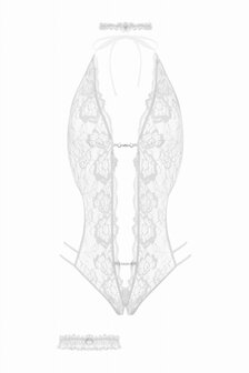 Open kruis Body-Set Renee - Wit