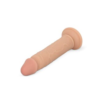 Dildo zonder ballen 22,5 cm - beige