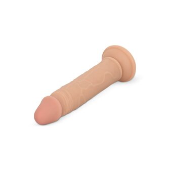 Dildo zonder ballen 17,5 cm - Beige