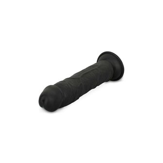 Dildo zonder ballen 22,5 cm - Zwart