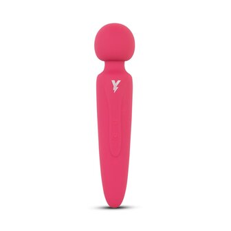 Yiva - Smart Verwarmende Wand Massager - Roze