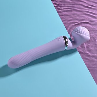 Playboy - Vibrato Dubbelzijdige Vibrator - Lila