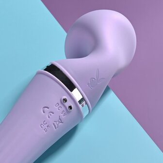 Playboy - Vibrato Dubbelzijdige Vibrator - Lila