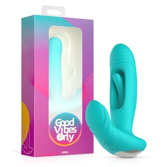 Good Vibes Only - Gina Tappende G-spot Vibrator