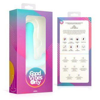 Good Vibes Only - Gina Tappende G-spot Vibrator