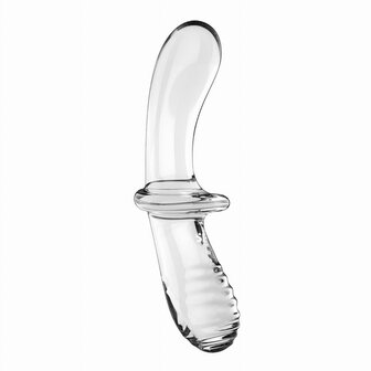 Satisfyer Double Crystal - Transparant