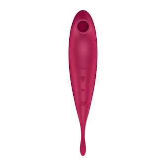 Satisfyer Twirling Pro Connect App - Donker Rood