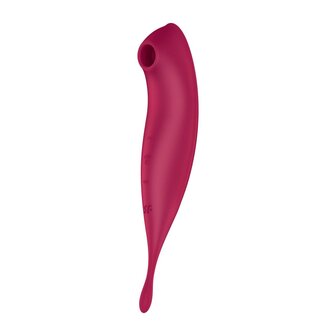 Satisfyer Twirling Pro Connect App - Donker Rood