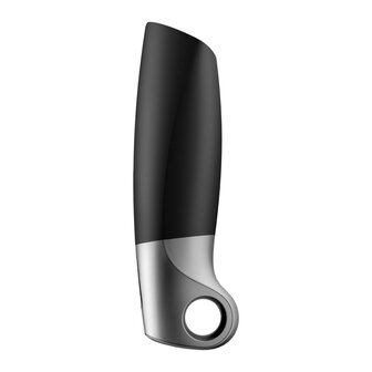 Satisfyer - Power Masturbator - Zwart/Zilver