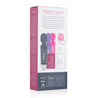 EasyToys Mini Wand Vibrator - Roze