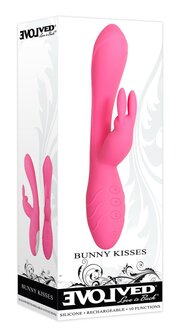 Evolved - Bunny Kisses Vibrator - Roze