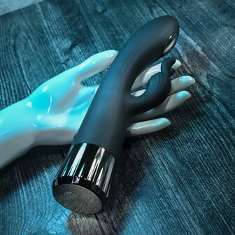 Evolved - Heat Up and Chill Rabbit Vibrator - Zwart