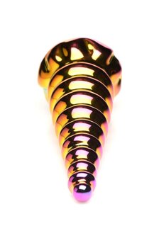 XR Brands - Twilight Regenboog Glazen Dildo