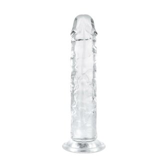 Jelly Dildo zonder ballen - 16 cm