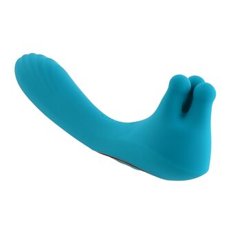 Evolved - Heads or Tails Vibrator - Blauw