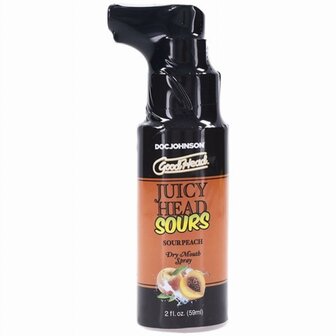 Doc Johnson - GoodHead Juicy Head Dry Mouth Spray - Perzik - 60 ml