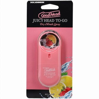 Doc Johnson - GoodHead Juicy Head Dry Mouth Spray ToGo - Limonade - 9 ml