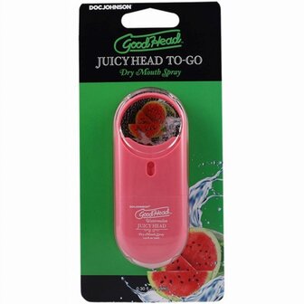 Doc Johnson - GoodHead Juicy Head Dry Mouth Spray ToGo - Watermeloen - 9 ml