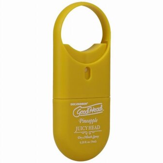 Doc Johnson - GoodHead Juicy Head Dry Mouth Spray ToGo - Ananas - 9 ml