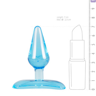 Blauwe Mini Buttplug - The Assifier