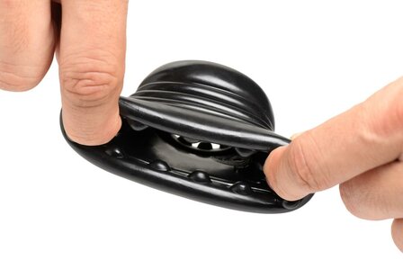 XR Brands - Ball Stack Ball Stretcher - Zwart