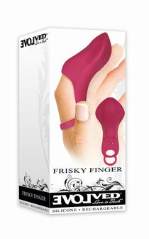 Evolved - Frisky Vinger Vibrator - Roze