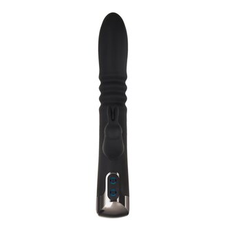 Evolved - Rapid Rabbit Stotende Vibrator - Zwart