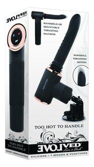 Evolved - Too Hot To Handle Vibrator - Zwart