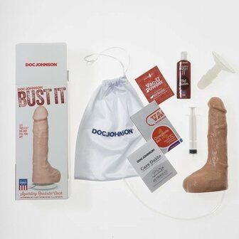 Doc Johnson - Realistische Spuitende Penis - Beige