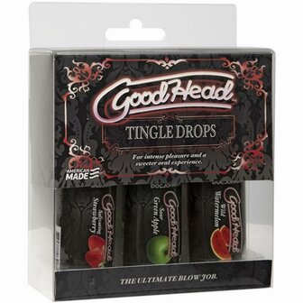 Doc Johnson - GoodHead Tingle Drops - 30 ml