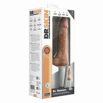 Blush Novelties - Dr Hammer Stotende Dildo - Beige