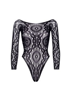 Body Lace Goddess - Zwart