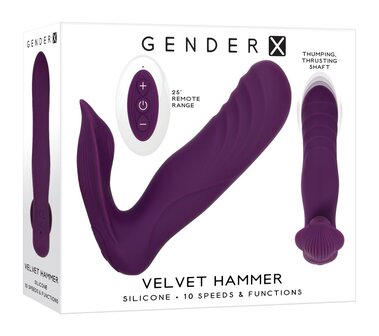 Evolved - Velvet Hammer Clitoris Vibrator - Paars