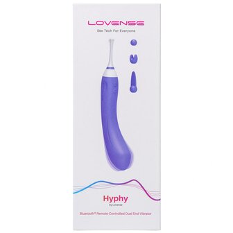 Lovense - Hyphy Dual-End G-spot &amp; Clitoris Vibrator