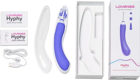 Lovense - Hyphy Dual-End G-spot &amp; Clitoris Vibrator