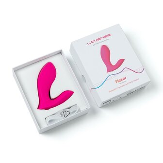 Lovense - Flexer Inbrengbare Dubbele Panty Vibrator