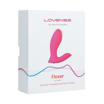 Lovense - Flexer Inbrengbare Dubbele Panty Vibrator