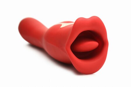 Lickgasm Dubbelzijdige Kus Vibrator - Rood