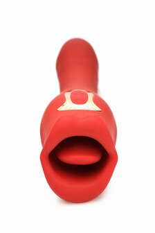 Lickgasm Dubbelzijdige Kus Vibrator - Rood