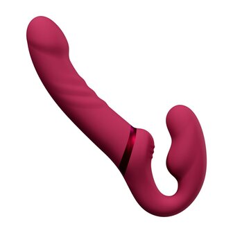 Lovense - Lapis Strapless Strap-on Vibrator - Roze