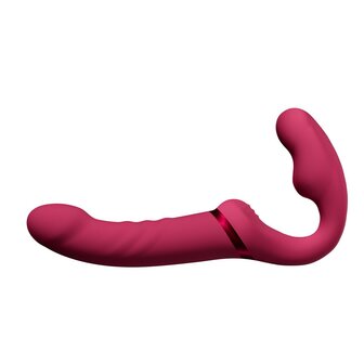 Lovense - Lapis Strapless Strap-on Vibrator - Roze