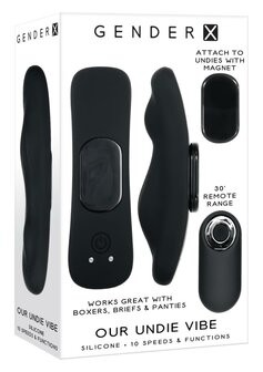 Evolved - Our Undie Vibe Panty Vibrator - Zwart