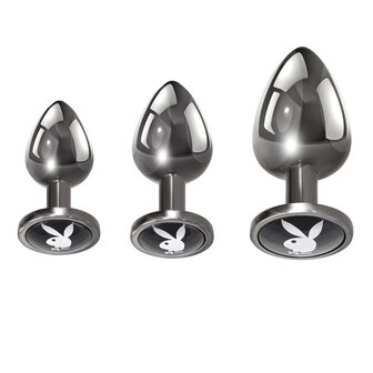 Playboy - Pleasure 3 Ways Anaal Plug Set